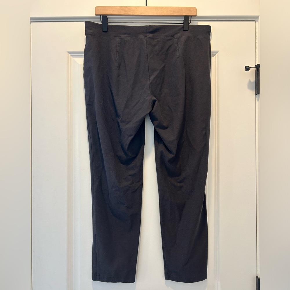 Eileen Fisher Washable Stretch Crepe Pant Sz L - Picture 5 of 7